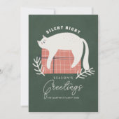 猫おもしろいの季節の挨拶 シーズンカード (正面)