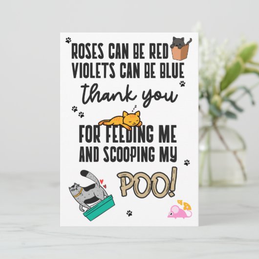 猫おもしろいの母の日が素敵|過去記事 シーズンカード (スタンド正面)