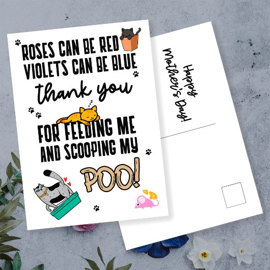 猫おもしろいの母の日が素敵|過去記事 ポストカード