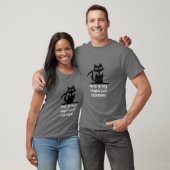 猫おもしろいの衣装 – 忍者の猫の衣装 Tシャツ (ユニセックス)