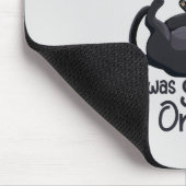 猫おもしろいの言い訳 – 私の猫のために遅い マウスパッド (コーナー)