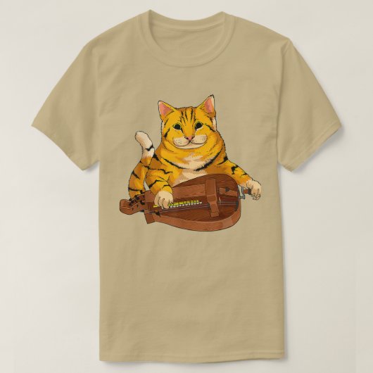 猫おもしろいの遊痛いゴーディカッコいいギフト Tシャツ (デザイン正面)