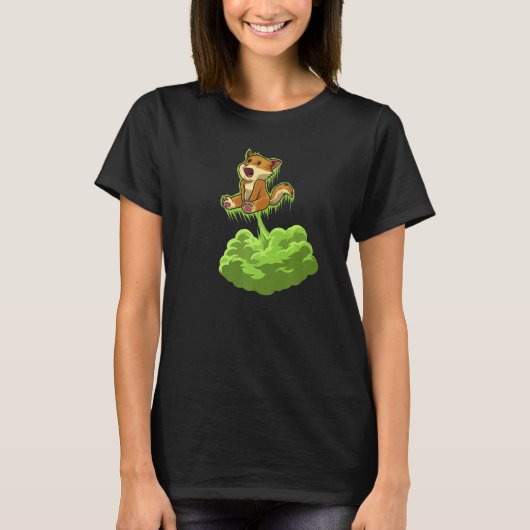 猫おもしろいの野獣笑わされるの怒り狂うジョーク Tシャツ (正面)