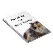 猫おもしろいは太ってない!厚塗り ノートブック (右側)