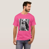 猫おもしろいは最後の自撮り Tシャツ (正面フル)