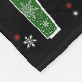 猫おもしろいは私が欲しいクリスマスクリスマス女性は私 フリースブランケット (角)