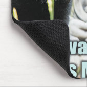 猫おもしろいは – 禅だ、これはニャー マウスパッド (コーナー)