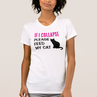 猫おもしろいもし母猫好き Tシャツ