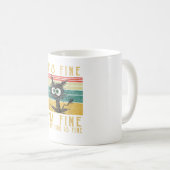 猫おもしろいよ、私は素晴らし全てC素晴らしだ素晴らし コーヒーマグカップ (正面右)