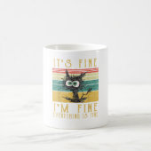 猫おもしろいよ、私は素晴らし全てC素晴らしだ素晴らし コーヒーマグカップ (中央)