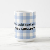 猫おもしろいをテーマにしたマグカップで、猫好きに最適 コーヒーマグカップ (中央)