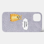 猫おもしろいを歌う Case-Mate iPhoneケース (裏面 (横))