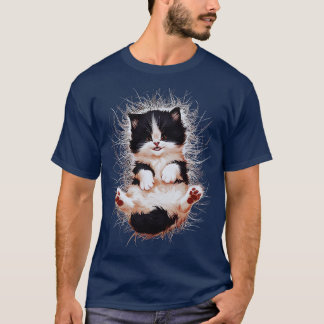 猫おもしろいアートプリントかわいい猫アートデザインfor c tシャツ
