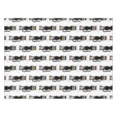 猫おもしろいキャラクター引掻き布 テーブルクロス (正面(横))