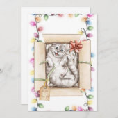 猫おもしろいクリスマスカード2 シーズンカード (正面/裏面)