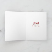 猫おもしろいクリスマスカード シーズンカード (内部)