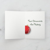 猫おもしろいクリスマスカード シーズンカード (内部)