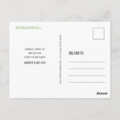 猫おもしろいクリスマスバカ写真葉書 ポストカード (裏面)