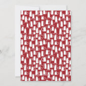 猫おもしろいクリスマスホリデーカード シーズンカード (裏面)