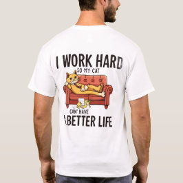 猫おもしろいシャツ Tシャツ