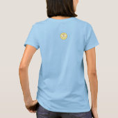 猫おもしろいスイカかわいい子たち Tシャツ (裏面)