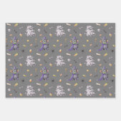 猫おもしろいハロウィーン ラッピングペーパーシート (正面3)