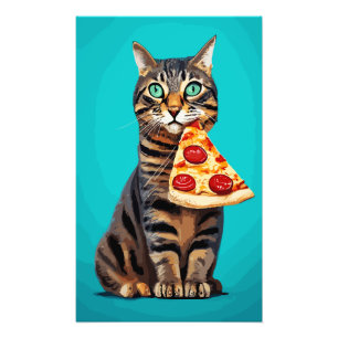 猫おもしろいプリントバリューポスター紙（マット） フォトプリント           