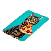 猫おもしろいプリントバリューポスター紙（マット） マグネット (左側)