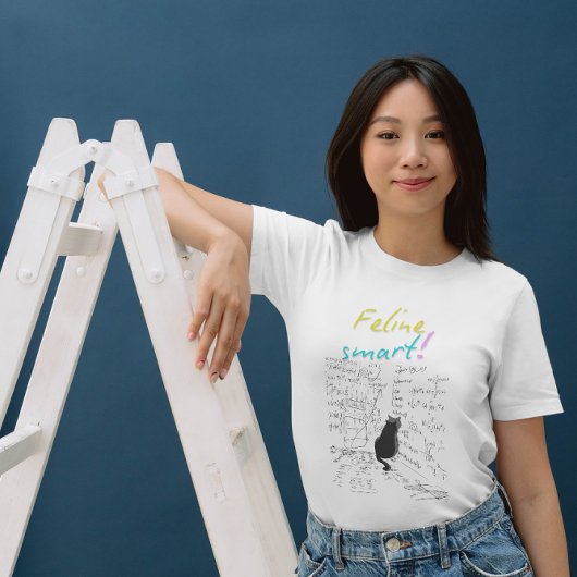 猫おもしろいプリン頭が切れるネ！引用文 Tシャツ
