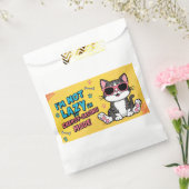 猫おもしろいポスター猫のサングラス フェイバーバッグ (封をした状態)