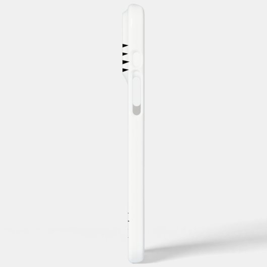 猫おもしろいミニマルな覗き見アート Case-Mate iPhoneケース (裏面 / 左)