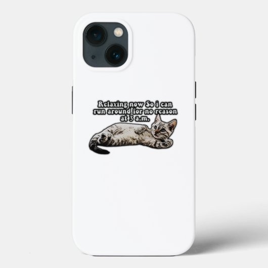 猫おもしろいミーム子猫 Case-Mate iPhoneケース (裏面)