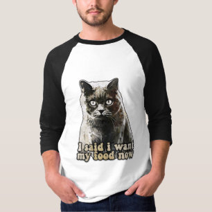 猫おもしろいミーム猫好き・子猫オーナー Tシャツ