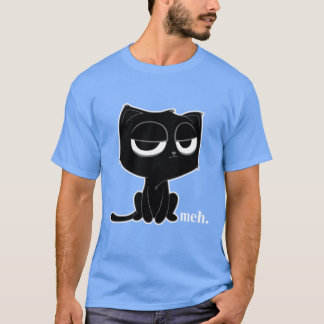 猫おもしろい不感児 Tシャツ