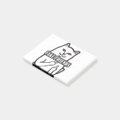 猫おもしろい中指フェイクフレンド ポストイット (アングル)