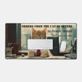 猫おもしろい事業 デスクマット (キーボード&マウス)