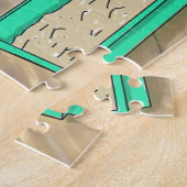 猫おもしろい入りバスタブ665 ジグソーパズル (側面)