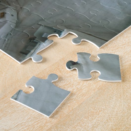 猫おもしろい宇宙飛行士宇宙 ジグソーパズル (側面)