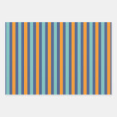 猫おもしろい対ラッピング紙セット3 ラッピングペーパーシート (正面3)