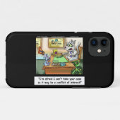 猫おもしろい弁護士「ふわふわコーエン」 iPhone5/5Sケース Case-Mate iPhoneケース (裏面(横))