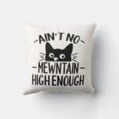 猫おもしろい引用文メンズイエロー クッション (裏面)