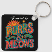 猫おもしろい引用文 キーホルダー (裏面)