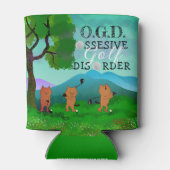 猫おもしろい強迫性ゴルフ障害クーラーボックス 缶クーラー (裏面)