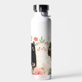 猫おもしろい漫画 ウォーターボトル (左面)