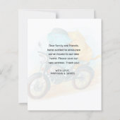 猫おもしろい犬バイクの予算の移動カード (裏面)