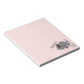 猫おもしろい男爵プン漫画 ノートパッド (アングル)