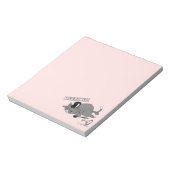 猫おもしろい男爵プン漫画 ノートパッド (回転)