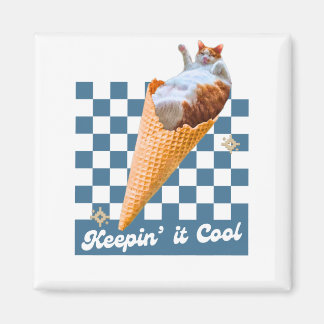 猫おもしろい磁石 マグネット