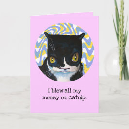 猫おもしろい誕生日 カード