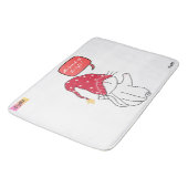 猫おもしろい誰が灯りを消した？ バスマット (アングル)